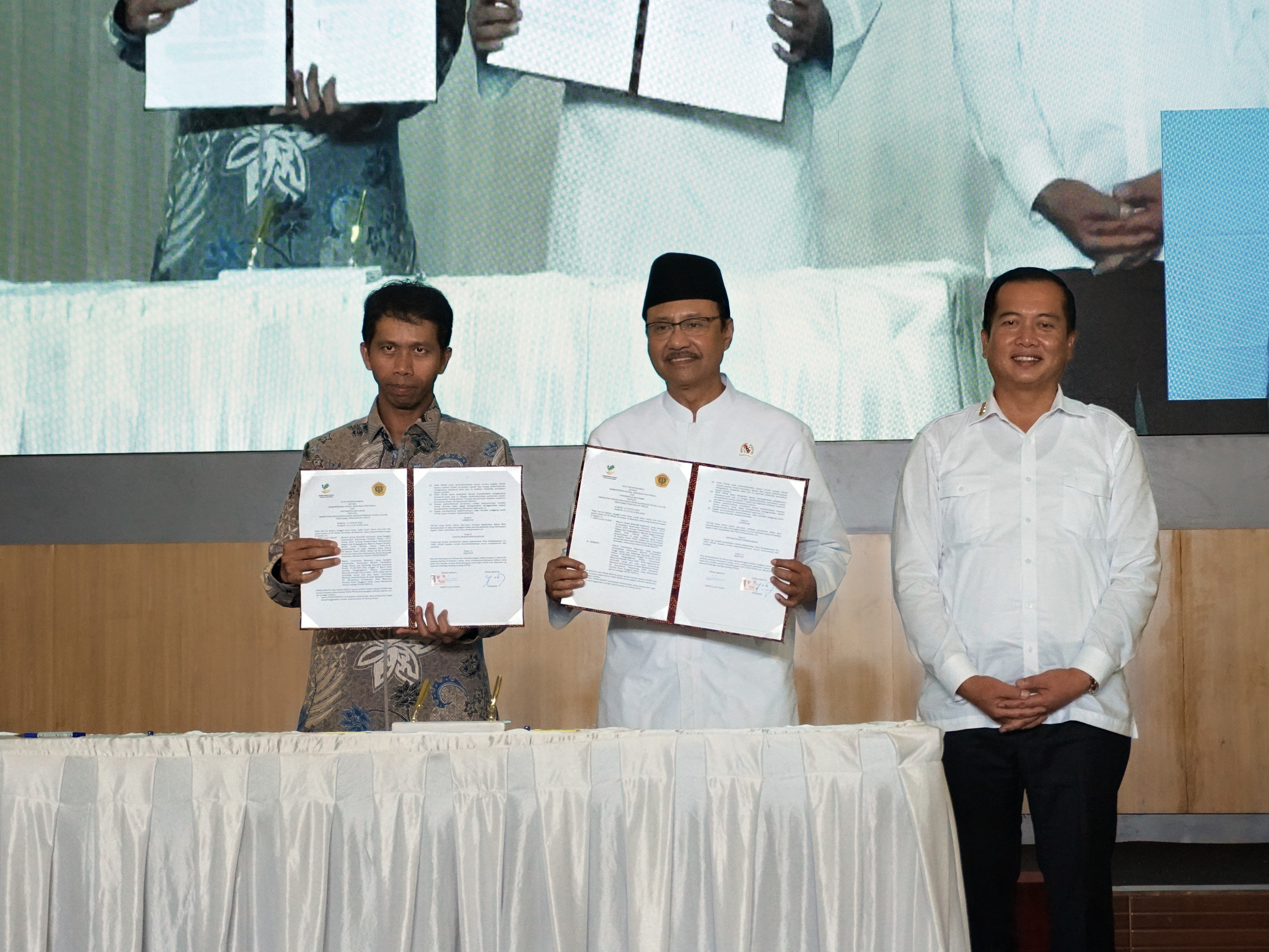 Perkuat Sinergi Tridarma, Kemensos RI Gandeng Unram dalam Penyelenggaraan Kesejahteraan Sosial