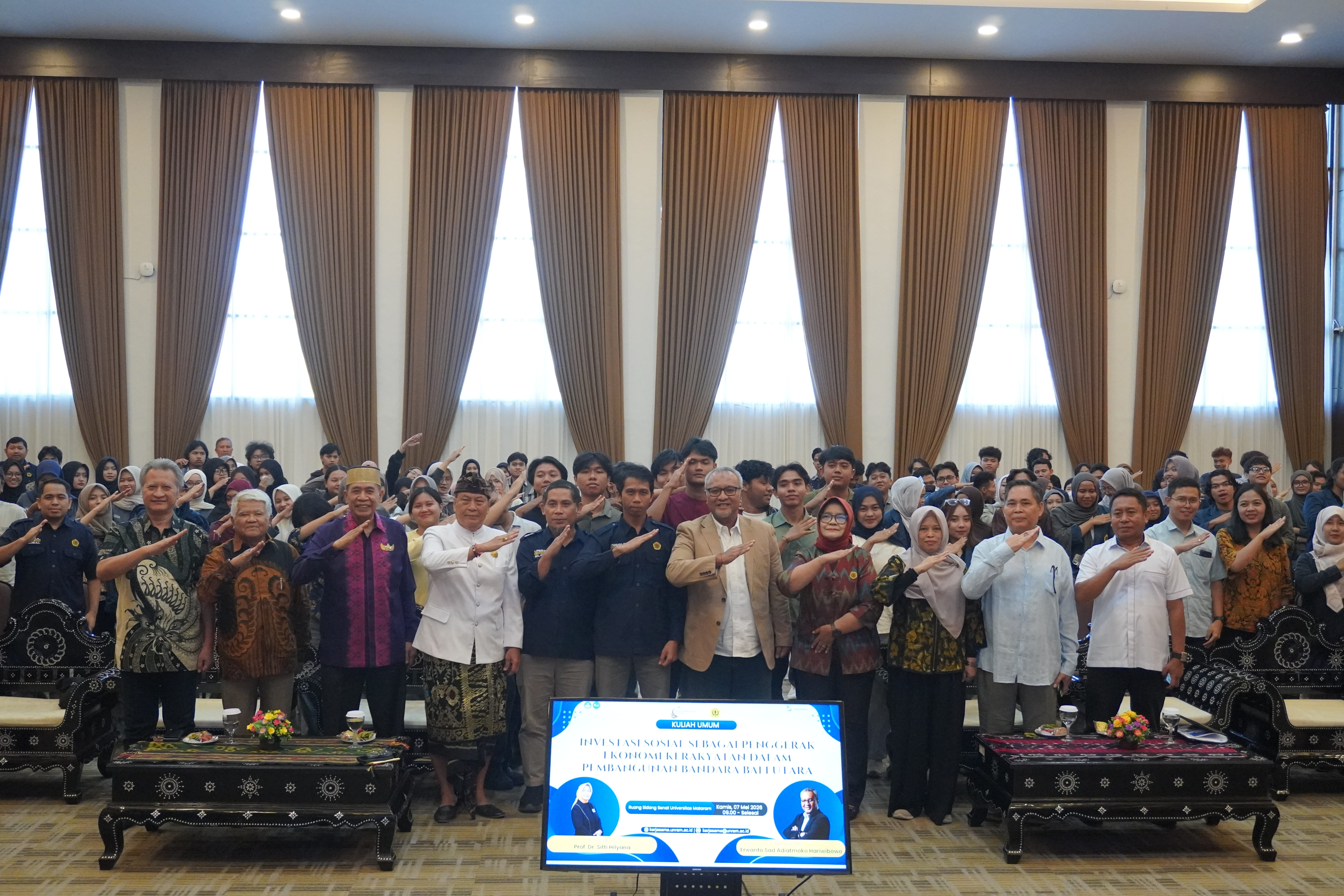 Kuliah Umum PT BIBU Panji Sakti Kupas Peran Investasi Sosial dalam Pembangunan Bandara Bali Utara