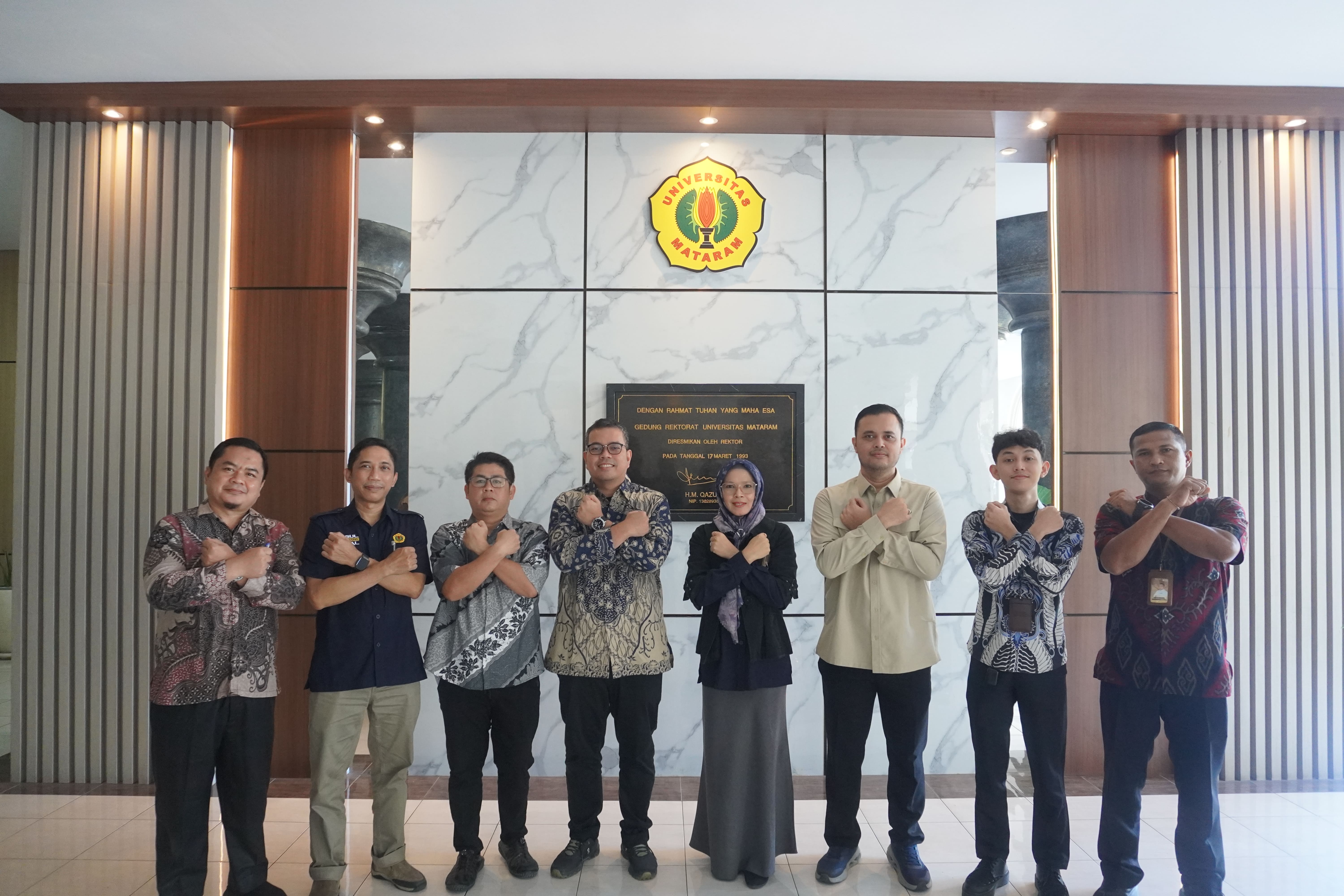 Kolaborasi Lintas Lembaga untuk SMK Go Global, Unram Sambut Kunjungan Lembaga Vokasi PMI